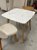 ARTICLE - Vena Cafe Table (Marble & Oak)