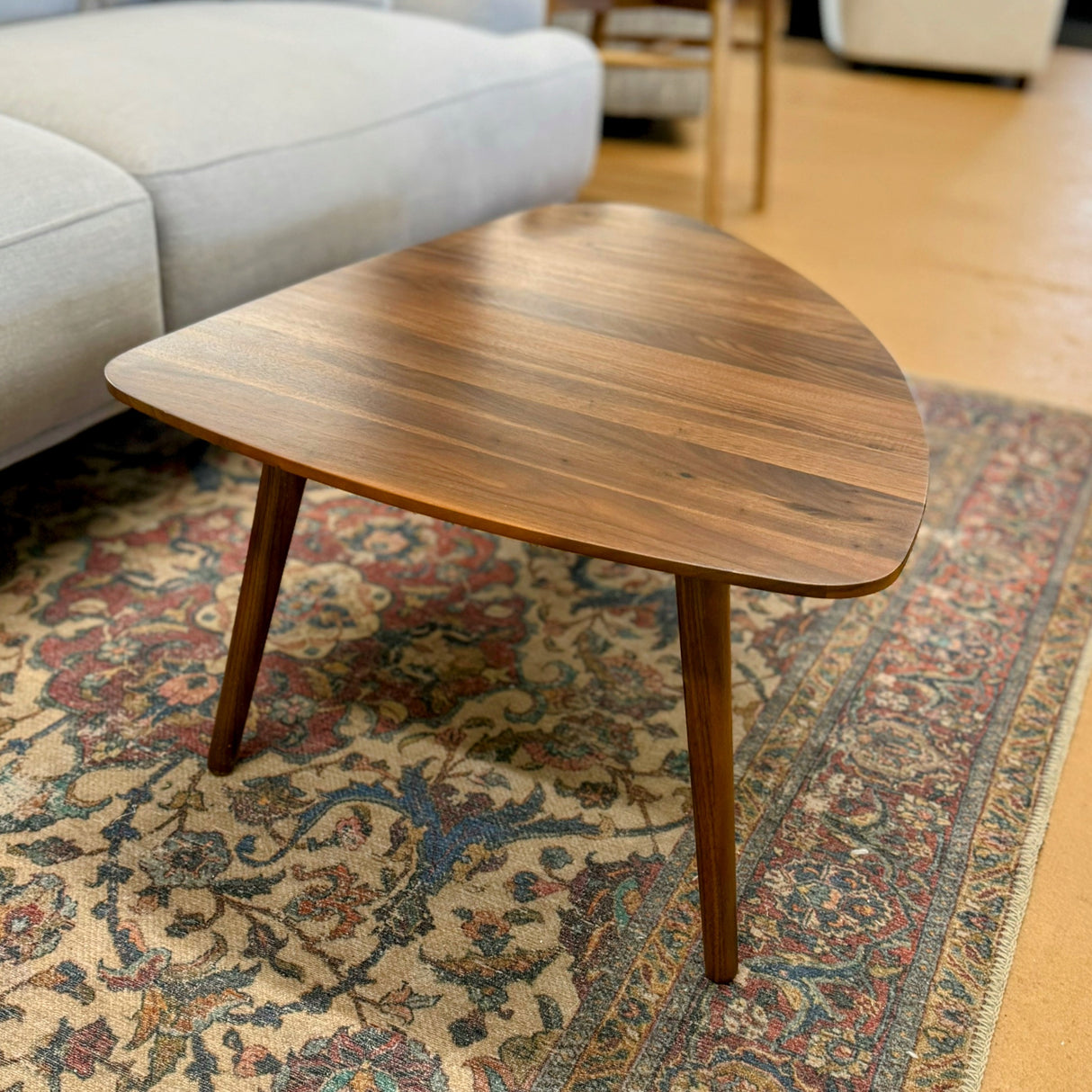 ARTICLE - Amoeba 29.5" Coffee Table (Walnut)