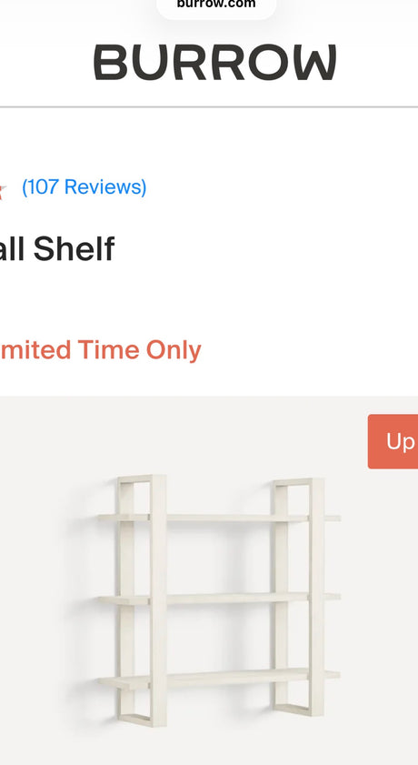 Burrow Index Shelf
