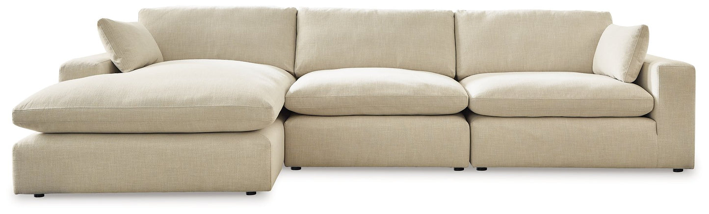 Elyza Sectional with Chaise - Pull Up A Couch