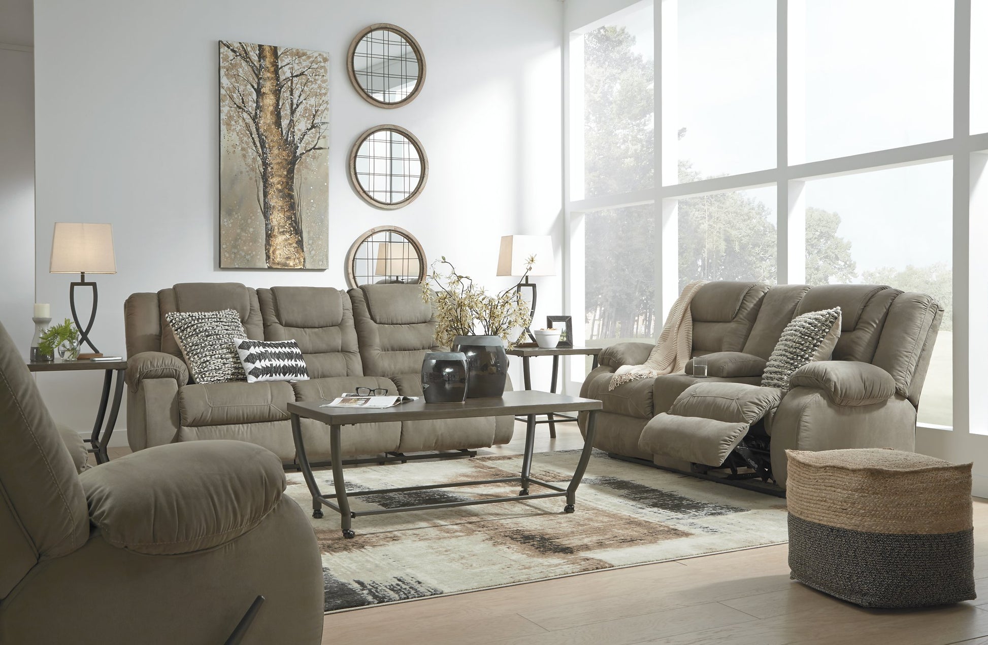 McCade Reclining Loveseat with Console - Pull Up A Couch