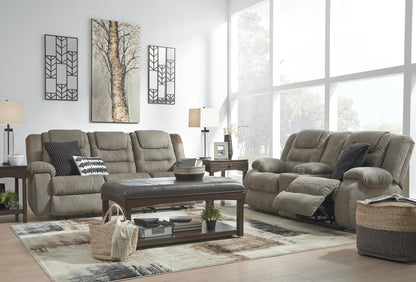 McCade Reclining Loveseat with Console - Pull Up A Couch