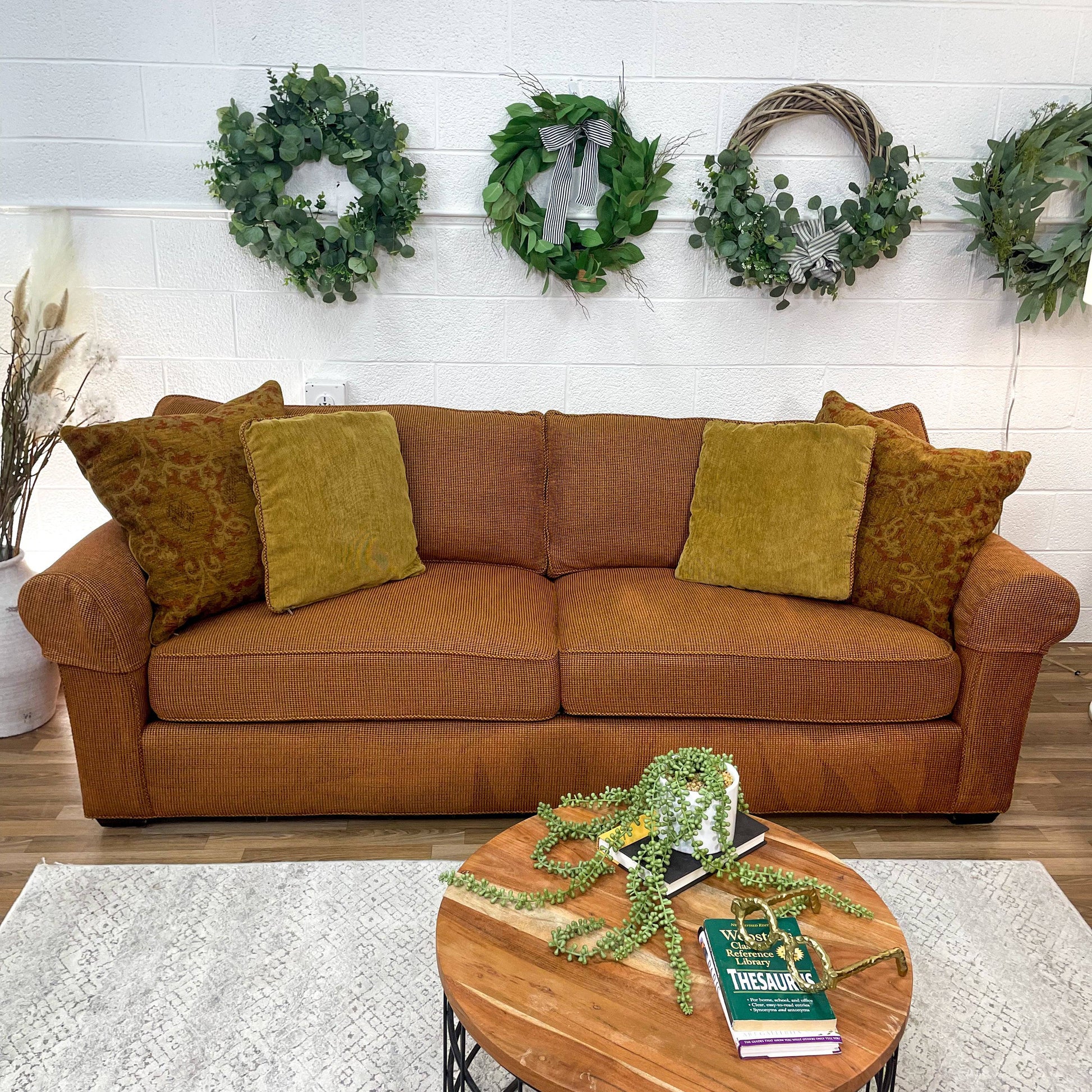 Circle Furniture Sofa + Loveseat Set - Pull Up A Couch