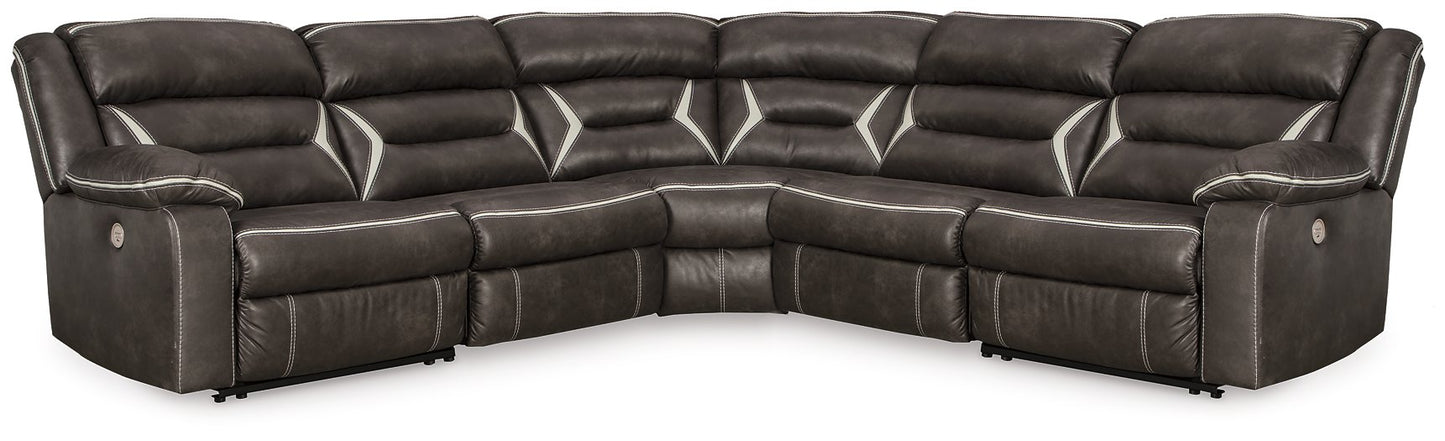 Kincord Power Reclining Sectional - Pull Up A Couch