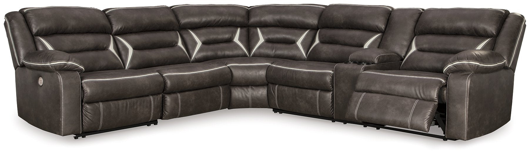 Kincord Power Reclining Sectional - Pull Up A Couch