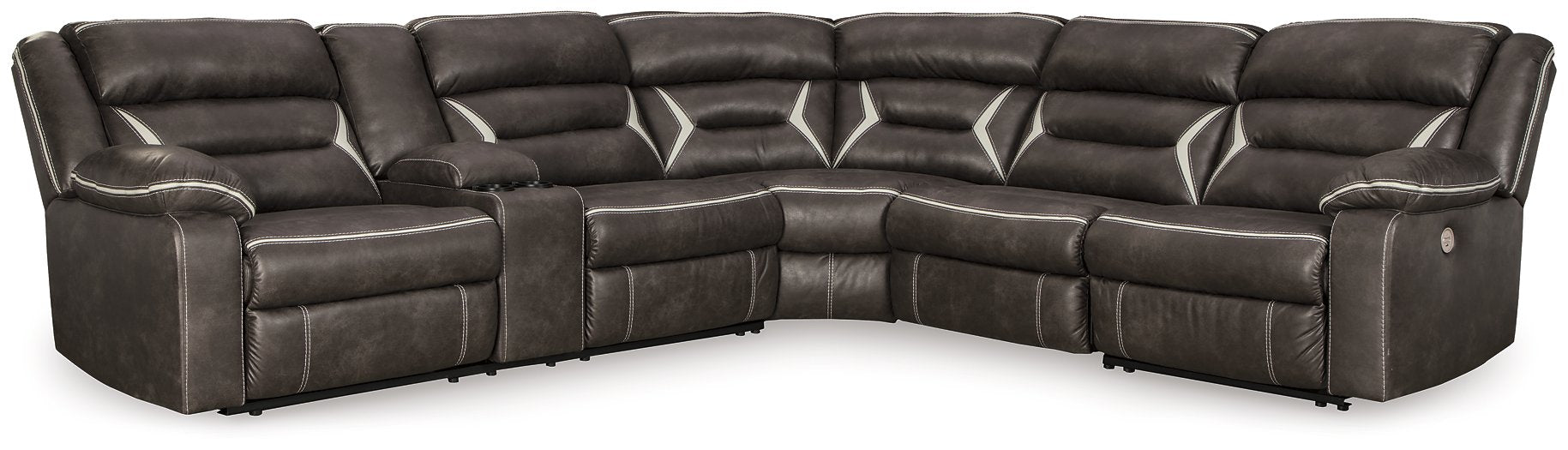 Kincord Power Reclining Sectional - Pull Up A Couch