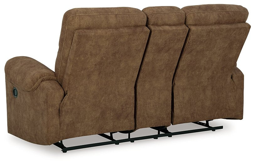 Edenwold Reclining Loveseat with Console - Pull Up A Couch