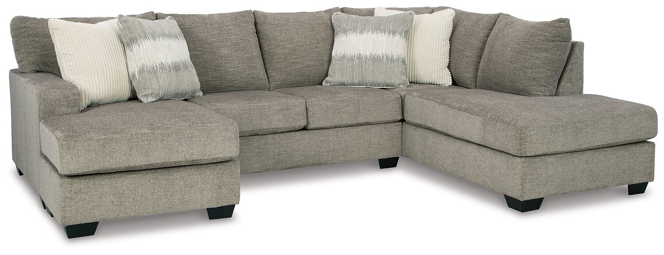 Creswell 2-Piece Sectional with Chaise - Pull Up A Couch