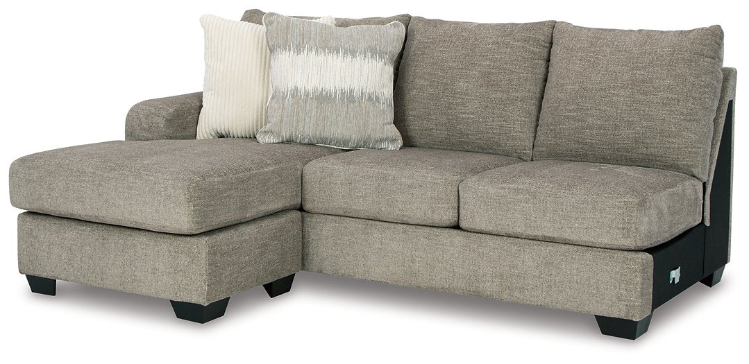 Creswell 2-Piece Sectional with Chaise - Pull Up A Couch