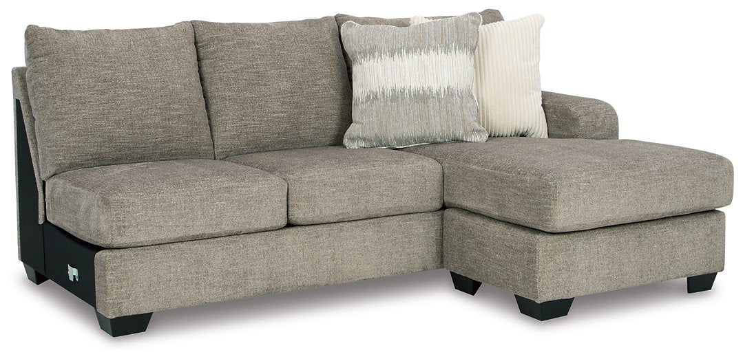 Creswell 2-Piece Sectional with Chaise - Pull Up A Couch