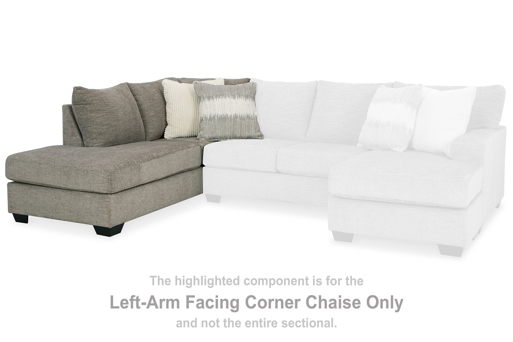 Creswell 2-Piece Sectional with Chaise - Pull Up A Couch