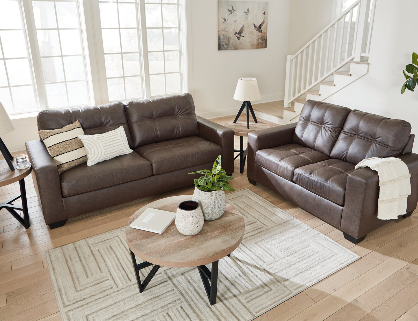 Barlin Mills Living Room Set - Pull Up A Couch