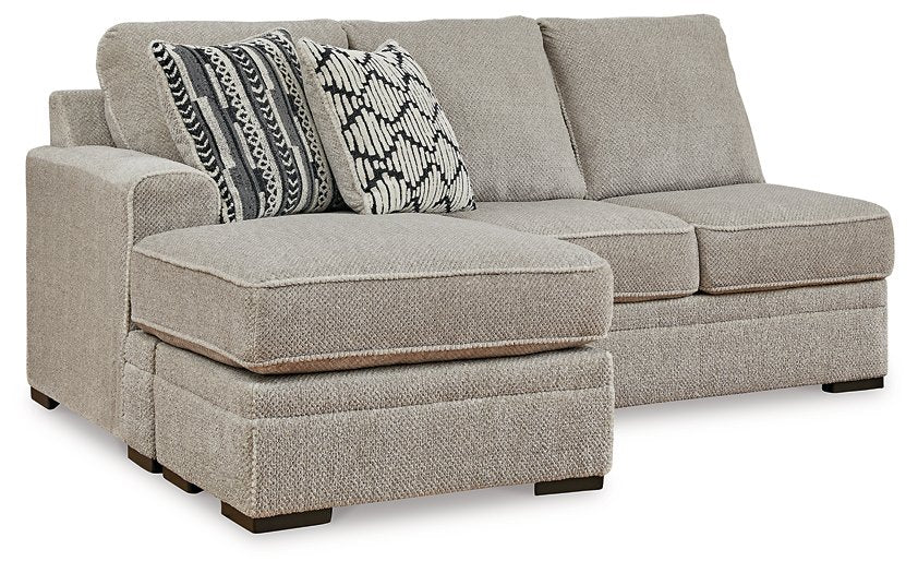 Calnita 2-Piece Sectional with Chaise - Pull Up A Couch