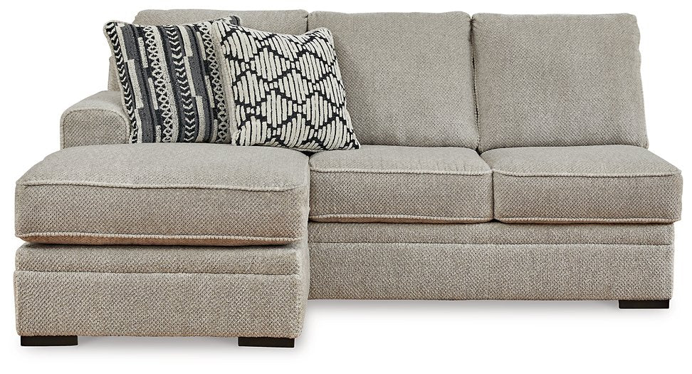 Calnita 2-Piece Sectional with Chaise - Pull Up A Couch