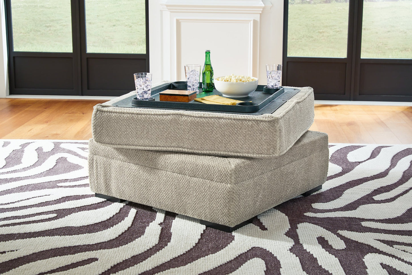 Calnita Ottoman With Storage - Pull Up A Couch