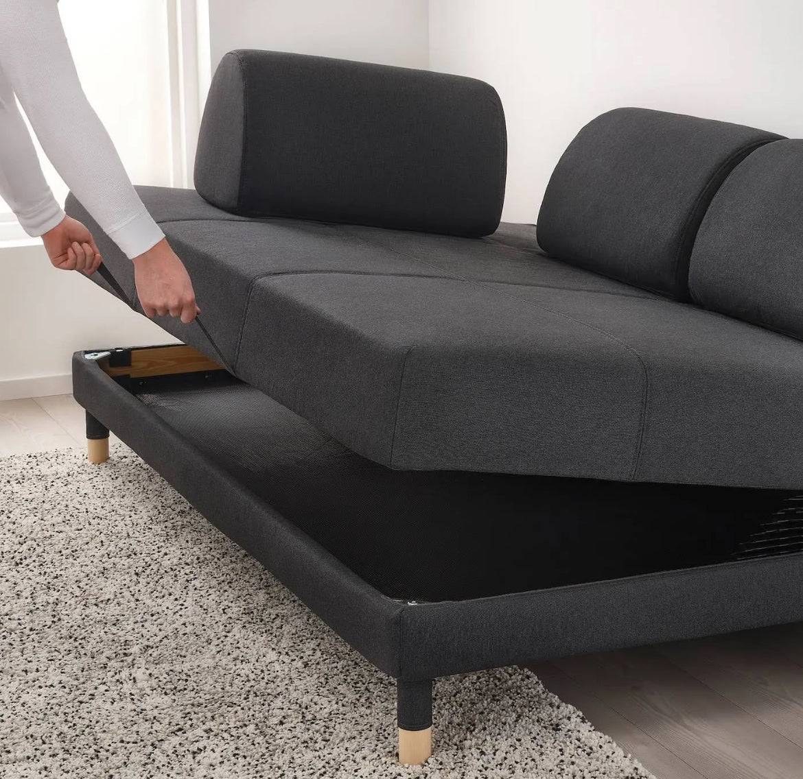 IKEA Flotebo Sofa Bed w/Modular Bolsters - Pull Up A Couch