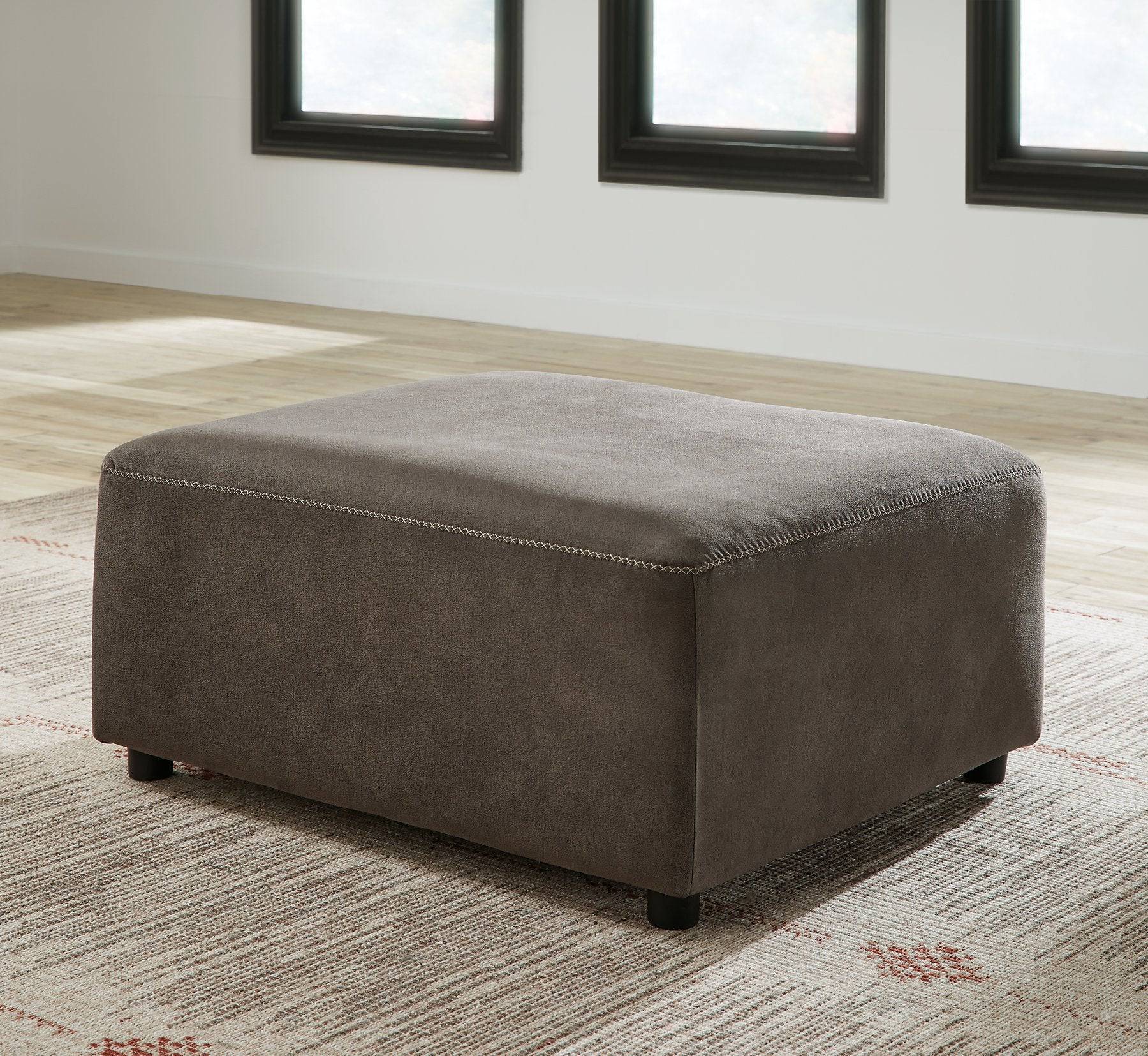 Allena Oversized Accent Ottoman - Pull Up A Couch