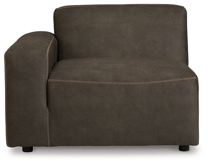 Allena 2-Piece Sectional Loveseat - Pull Up A Couch