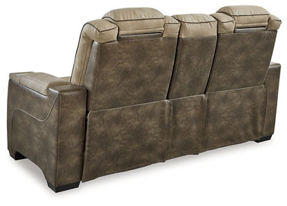 Next-Gen DuraPella Power Reclining Loveseat with Console - Pull Up A Couch