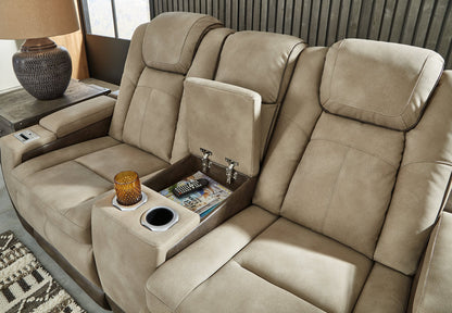 Next-Gen DuraPella Power Reclining Loveseat with Console - Pull Up A Couch