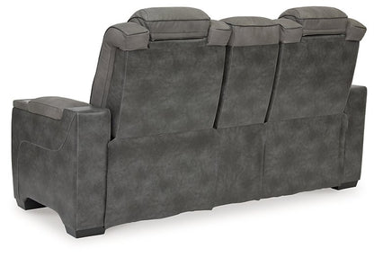 Next-Gen DuraPella Power Reclining Loveseat with Console - Pull Up A Couch