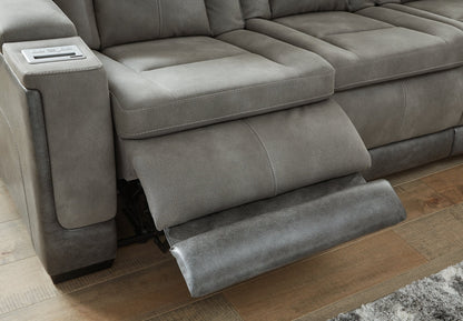 Next-Gen DuraPella Power Reclining Loveseat with Console - Pull Up A Couch