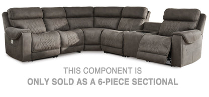 Hoopster 6-Piece Power Reclining Sectional - Pull Up A Couch