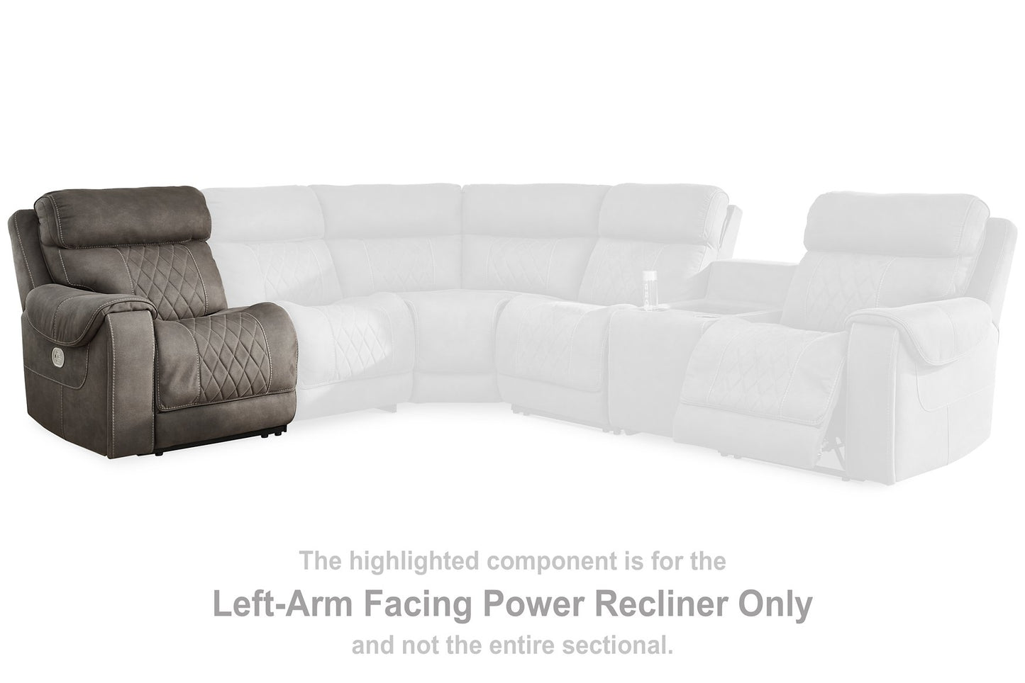 Hoopster 6-Piece Power Reclining Sectional - Pull Up A Couch