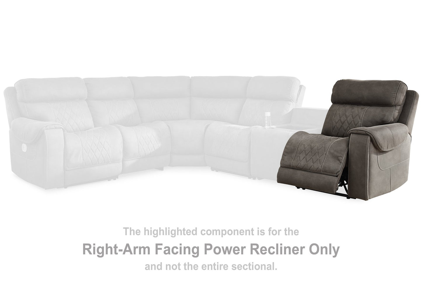 Hoopster 6-Piece Power Reclining Sectional - Pull Up A Couch