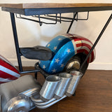 Lincoln Vintage Console Bar by Pull Up A Couch, stylish wooden console table with storage, ideal for entryways or living rooms.