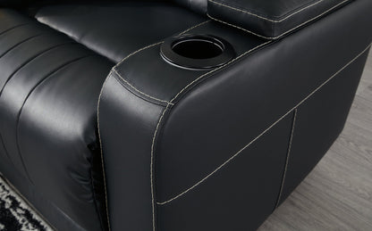 Center Point Reclining Sofa with Drop Down Table - Pull Up A Couch