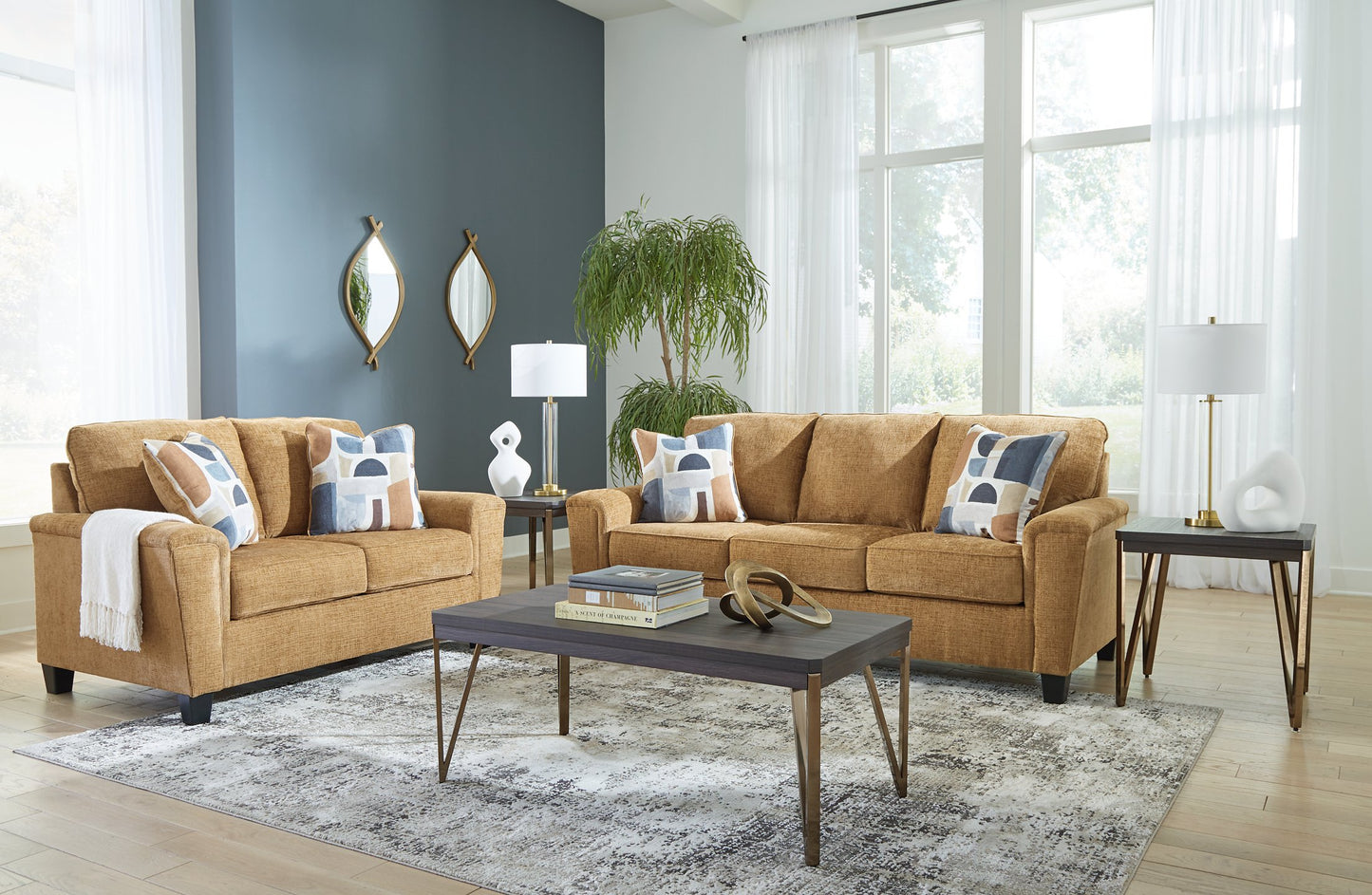 Erinslane Living Room Set - Pull Up A Couch