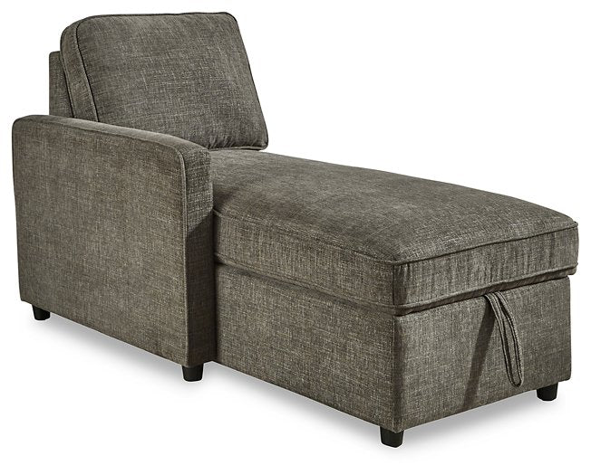 Kerle 2-Piece Sectional with Pop Up Bed - Pull Up A Couch