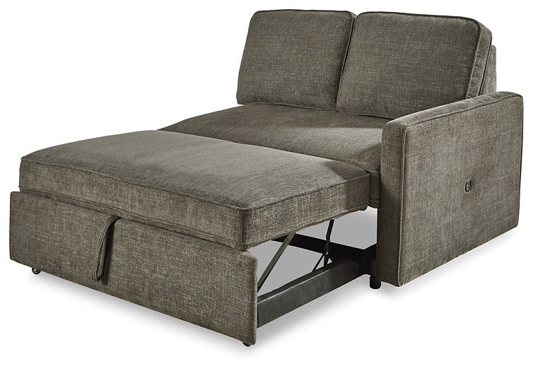 Kerle 2-Piece Sectional with Pop Up Bed - Pull Up A Couch