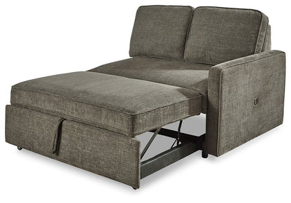 Kerle 2-Piece Sectional with Pop Up Bed - Pull Up A Couch