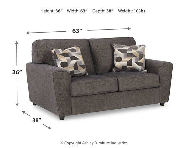 Cascilla Loveseat - Pull Up A Couch