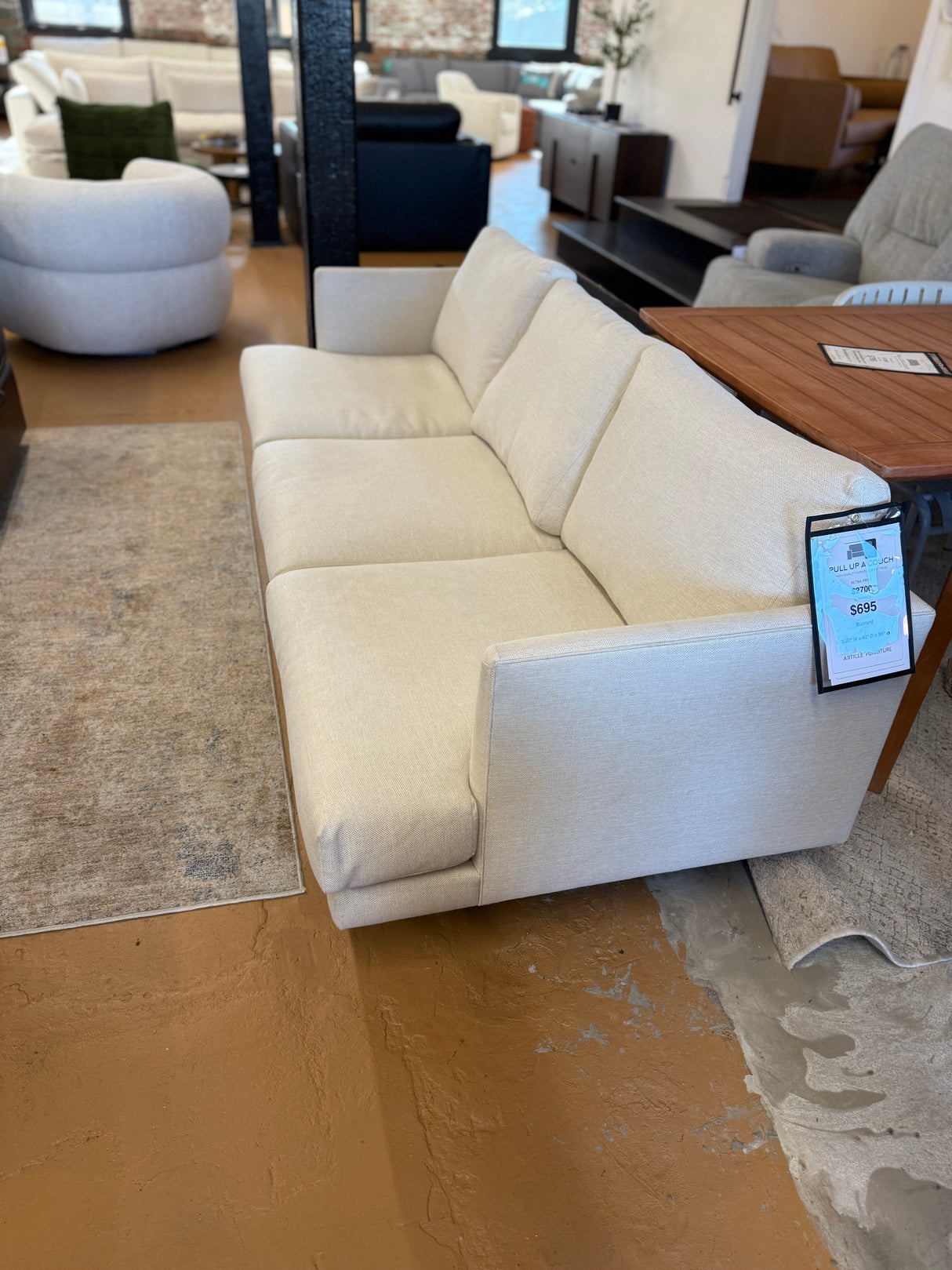 Burrard Sofa (Seasalt Ivory) (Used)