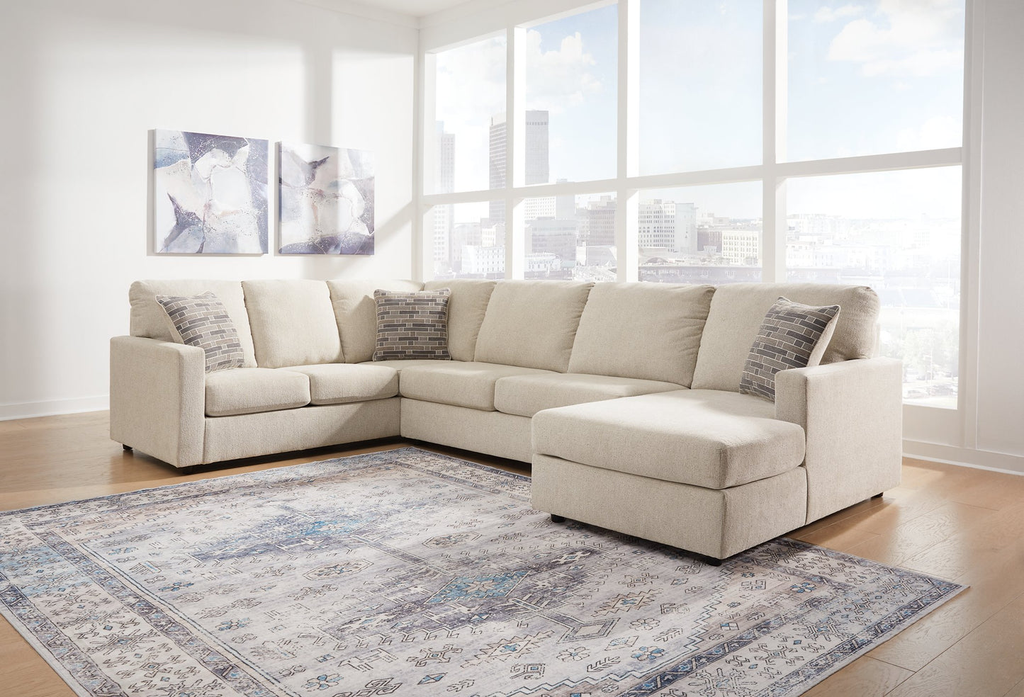 Edenfield 3-Piece Sectional with Chaise - Pull Up A Couch