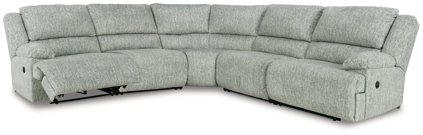 McClelland Reclining Sectional - Pull Up A Couch