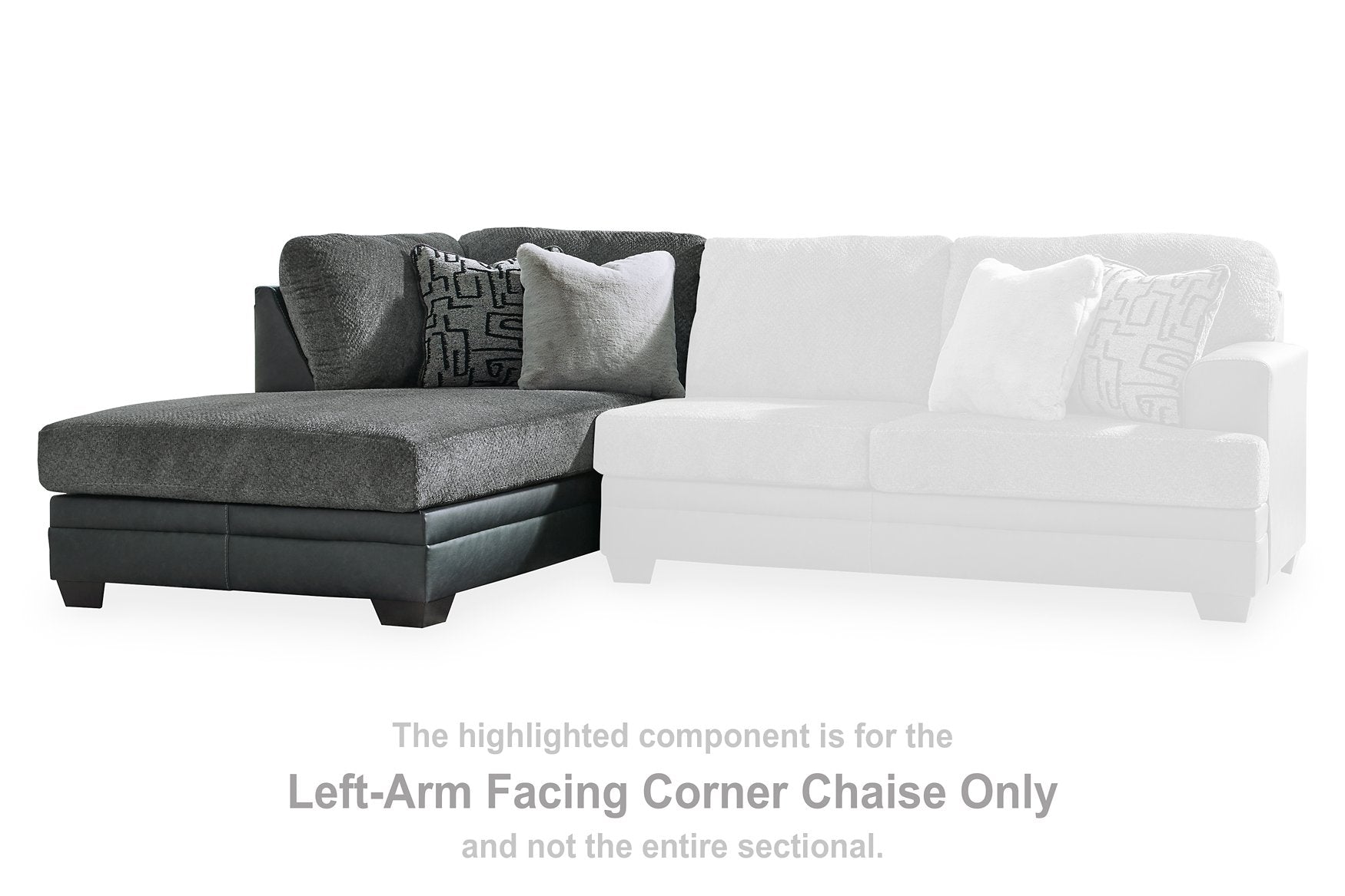 Brixley Pier Sectional with Chaise - Pull Up A Couch