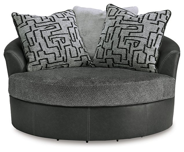 Brixley Pier Oversized Swivel Accent Chair - Pull Up A Couch