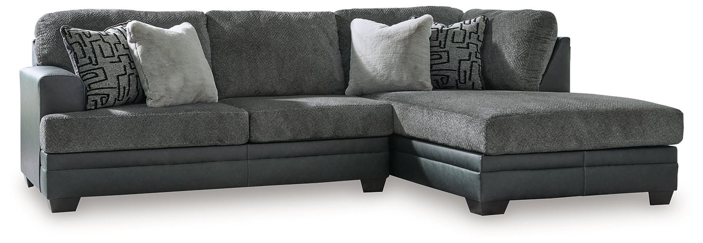 Brixley Pier Sectional with Chaise - Pull Up A Couch