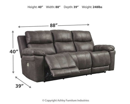 Erlangen Power Reclining Sofa - Pull Up A Couch