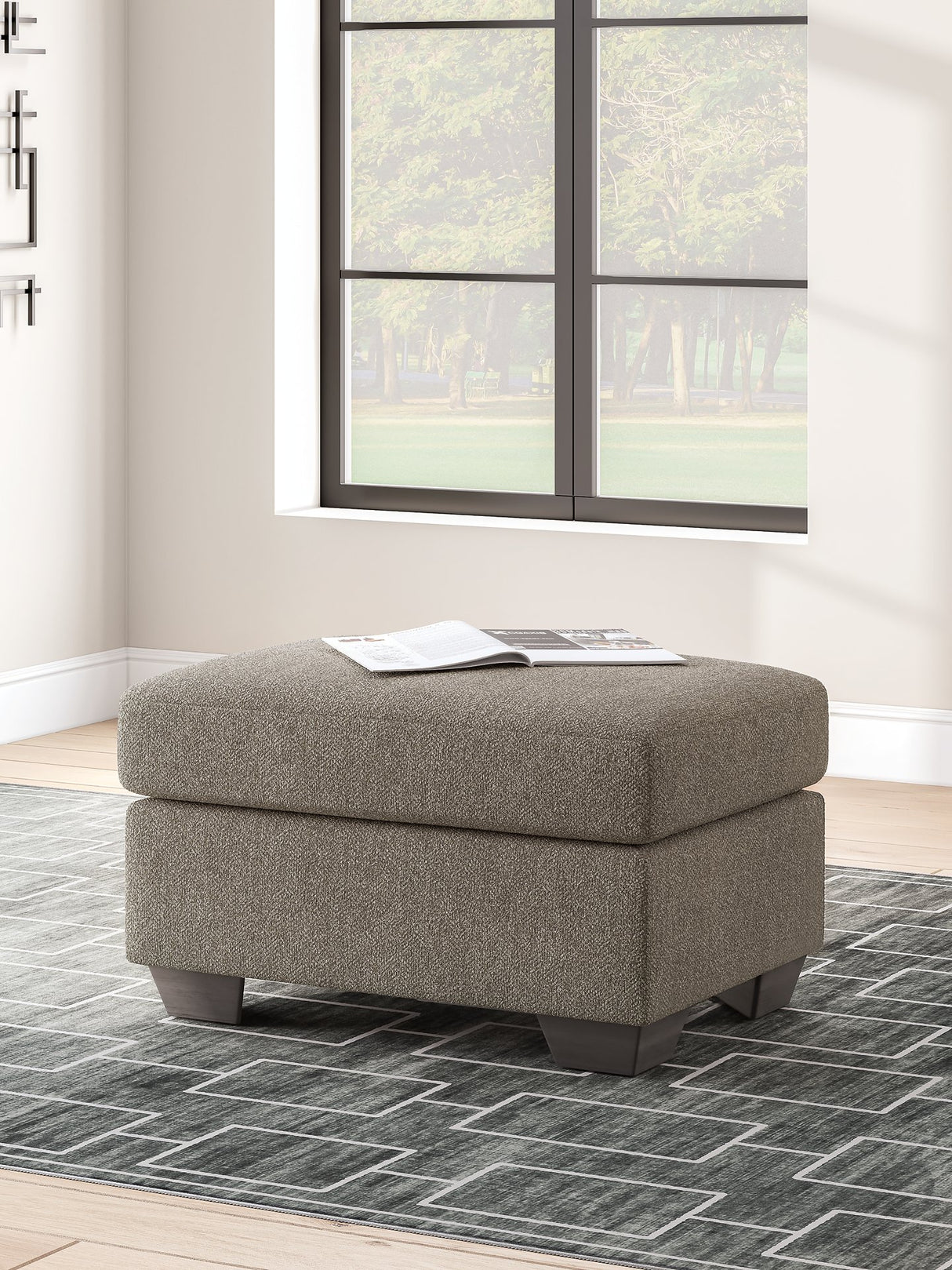 Triston-Peaks Ottoman - Pull Up A Couch
