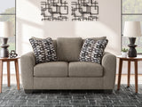 Triston-Peaks Loveseat - Pull Up A Couch