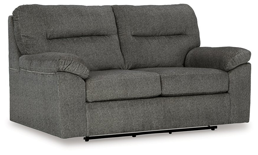 Bindura Glider Loveseat - Pull Up A Couch