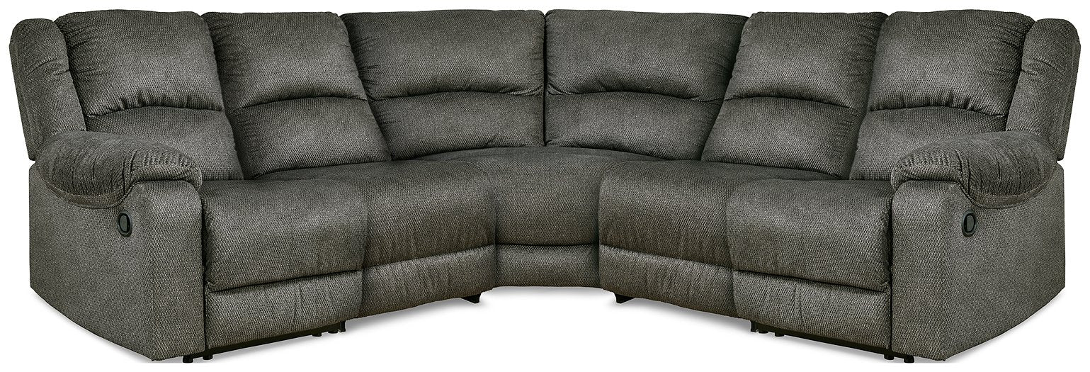 Benlocke Reclining Sectional - Pull Up A Couch