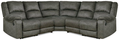 Benlocke Reclining Sectional - Pull Up A Couch