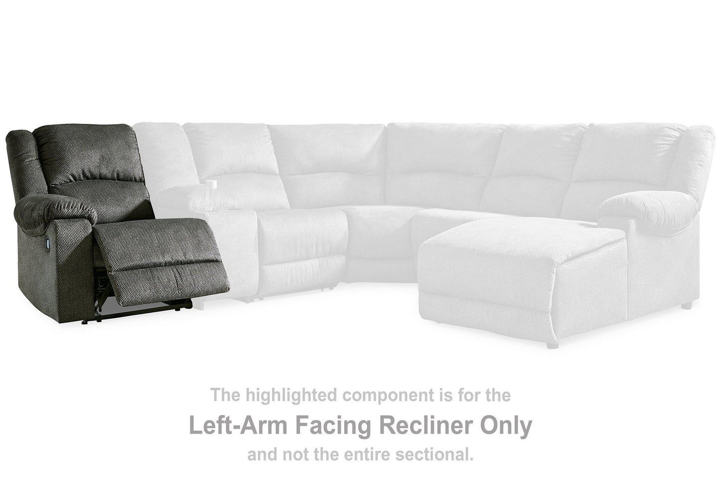 Benlocke 3-Piece Reclining Loveseat with Console - Pull Up A Couch