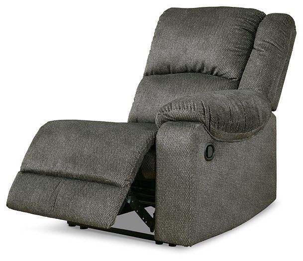 Benlocke 3-Piece Reclining Loveseat with Console - Pull Up A Couch